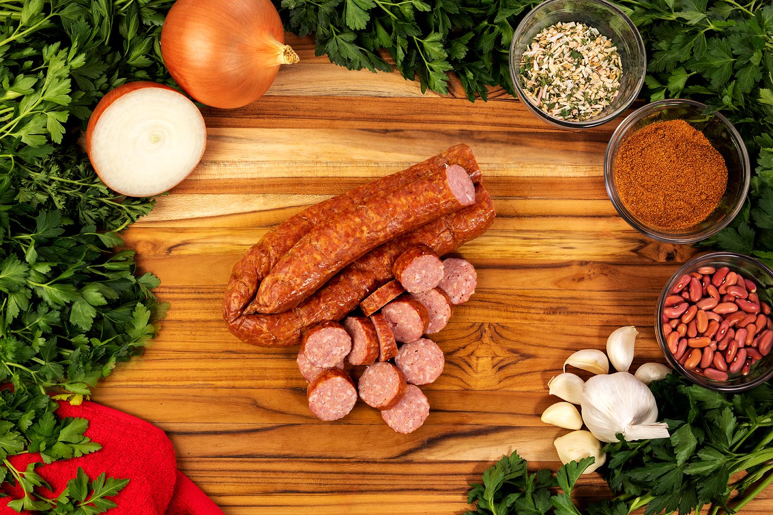 Smoked Pork Sausage Jacob's World Famous Andouille